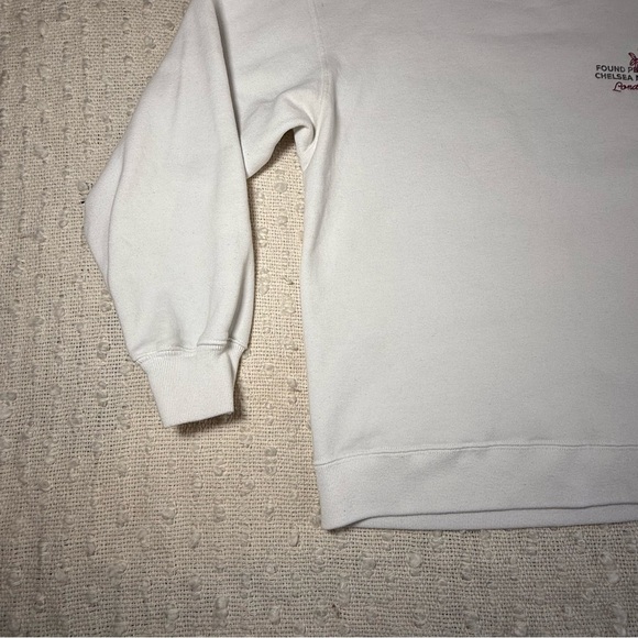 Women’s XS Hollister Crew Neck Sweatshirt Oversized PEACE London Market Plants - Picture 9 of 13